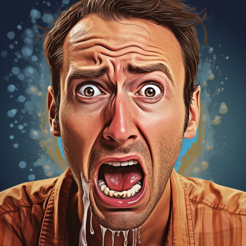 why does my nose run when i poop