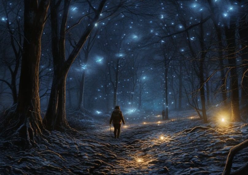 where do fireflies go in the winter