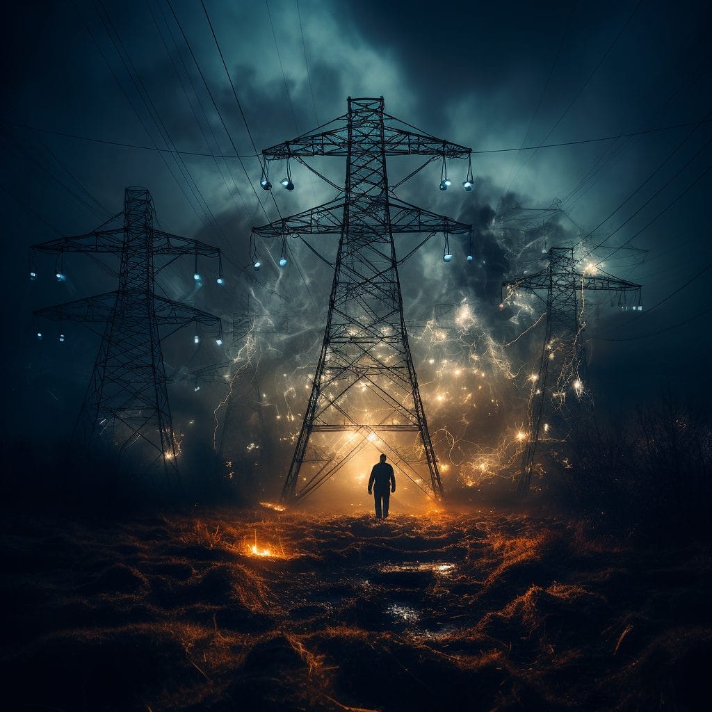 why does electricity try to get to the ground