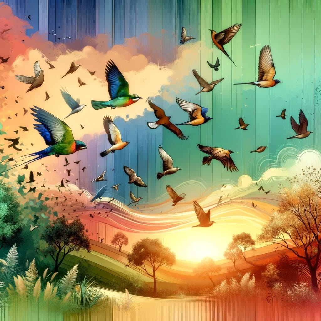 why do some birds migrate and others do not