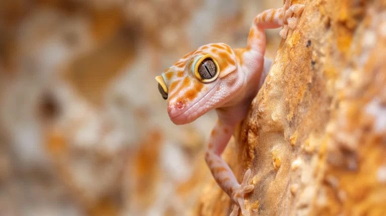how do geckos climb walls