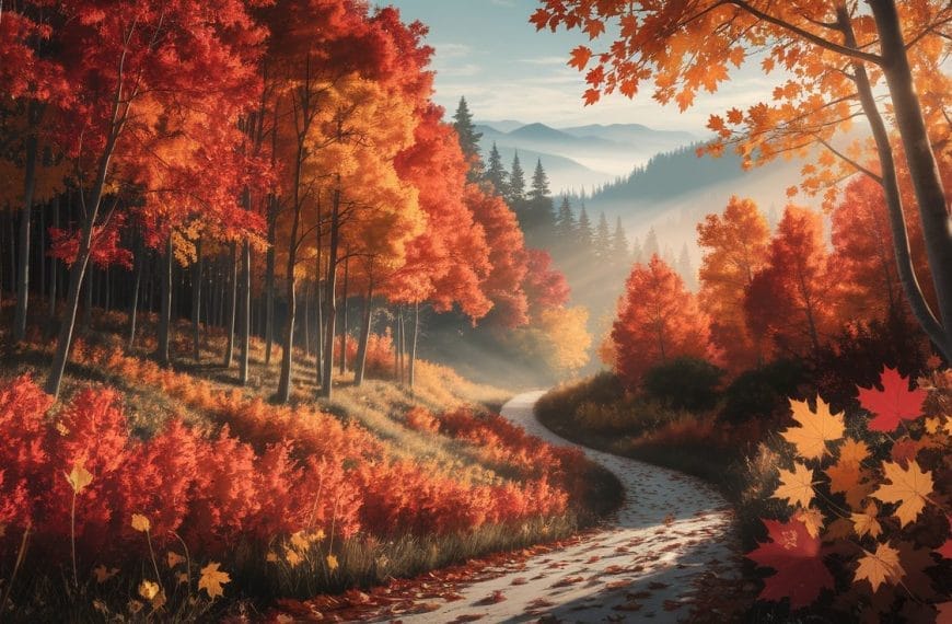 autumn leaves